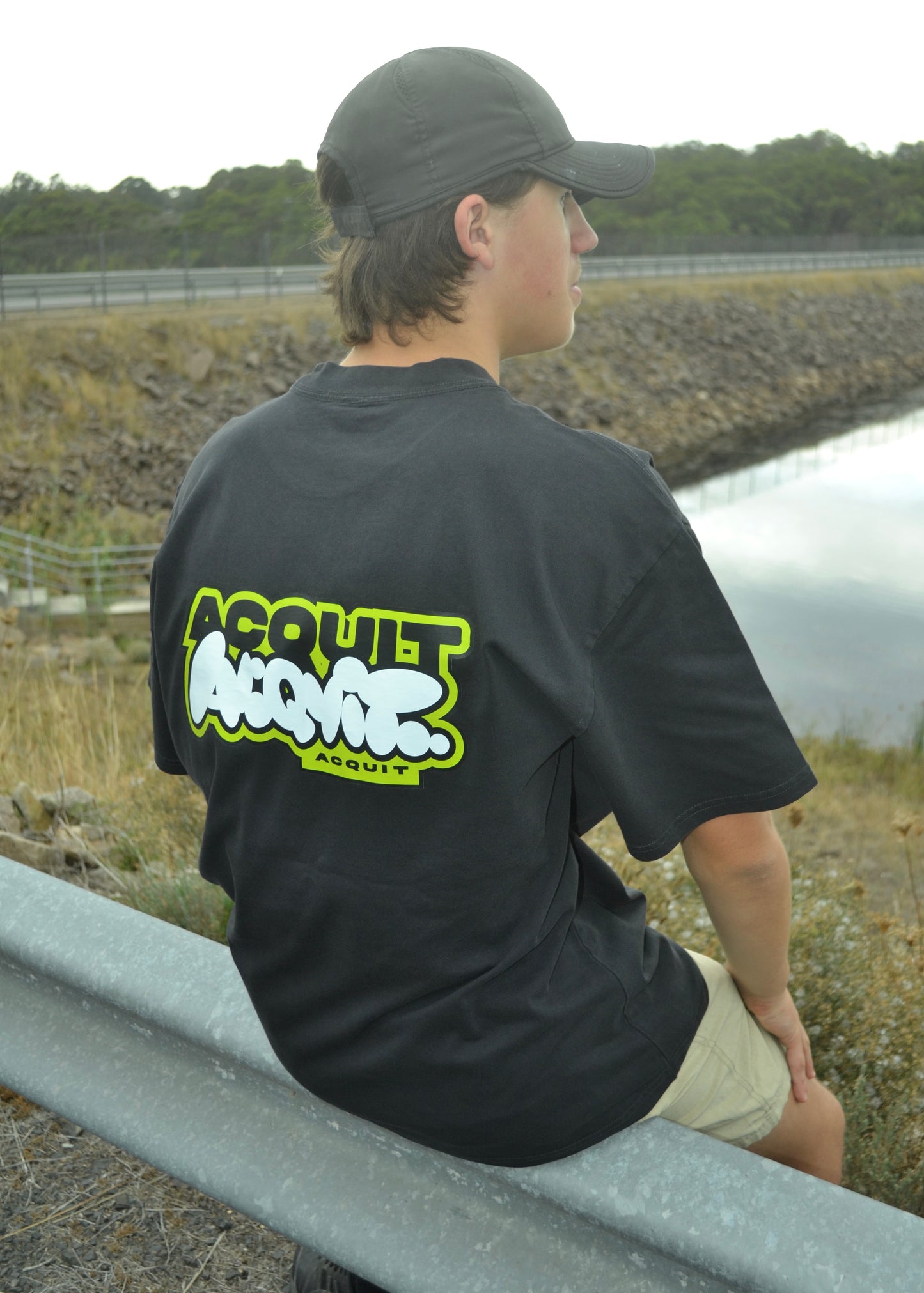 Acquit ‘Green/Black Tee’ - ACQUIT