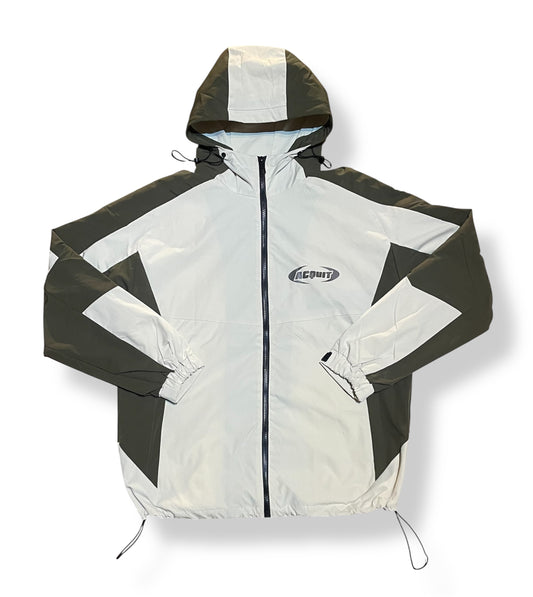 Acquit White & Olive ‘Winter Jacket’